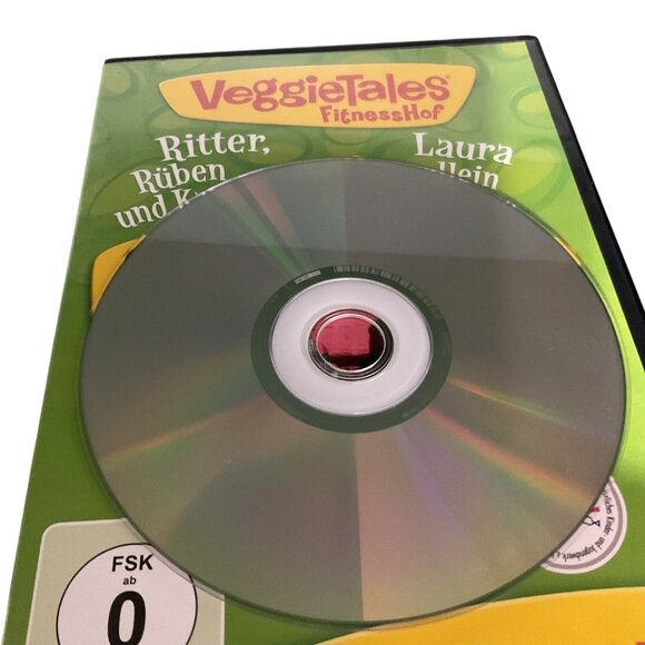 German VeggieTales FitnessHof Ritter Rüben und Kartoffeln Laura allein zu Hause - Picture 5 of 5